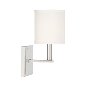 Savoy House - 9-1200-1-SN - One Light Wall Sconce - Waverly - Satin Nickel