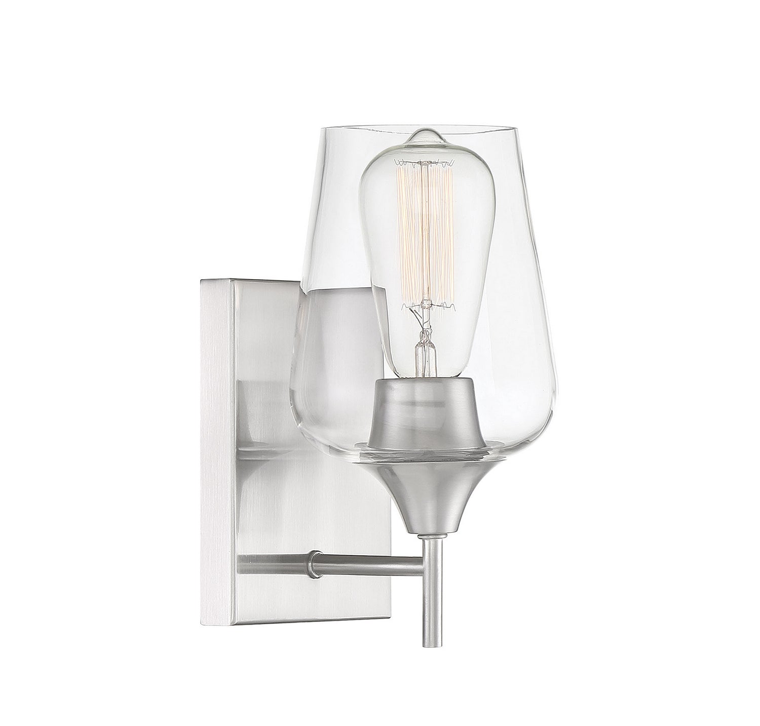 Savoy House - 9-4030-1-SN - One Light Wall Sconce - Octave - Satin Nickel