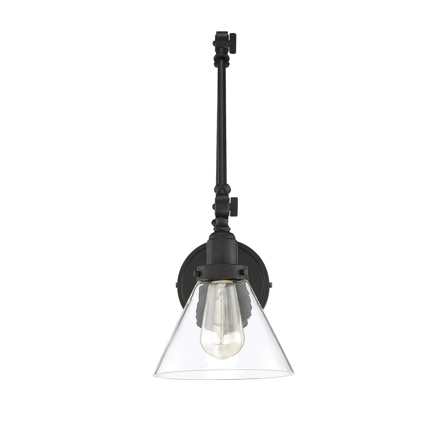 Savoy House - 9-9131CP-1-89 - One Light Wall Sconce - Drake - Matte Black