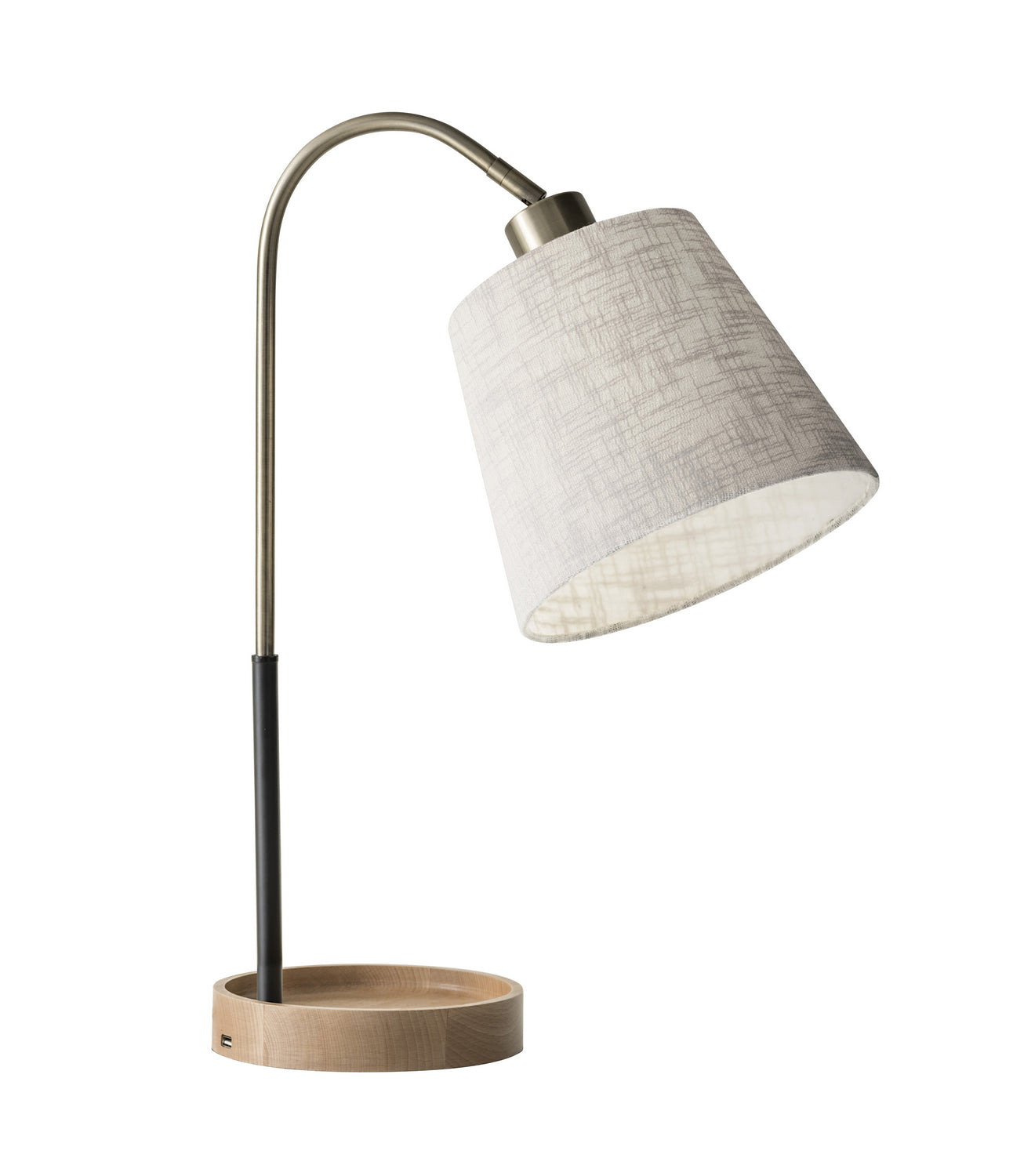 Adesso Home - 3407-21 - Table Lamp - Jeffrey - Natural Rubber Wood