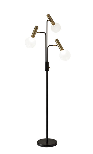 Adesso Home - 3765-01 - LED Floor Lamp - Sinclair - Black