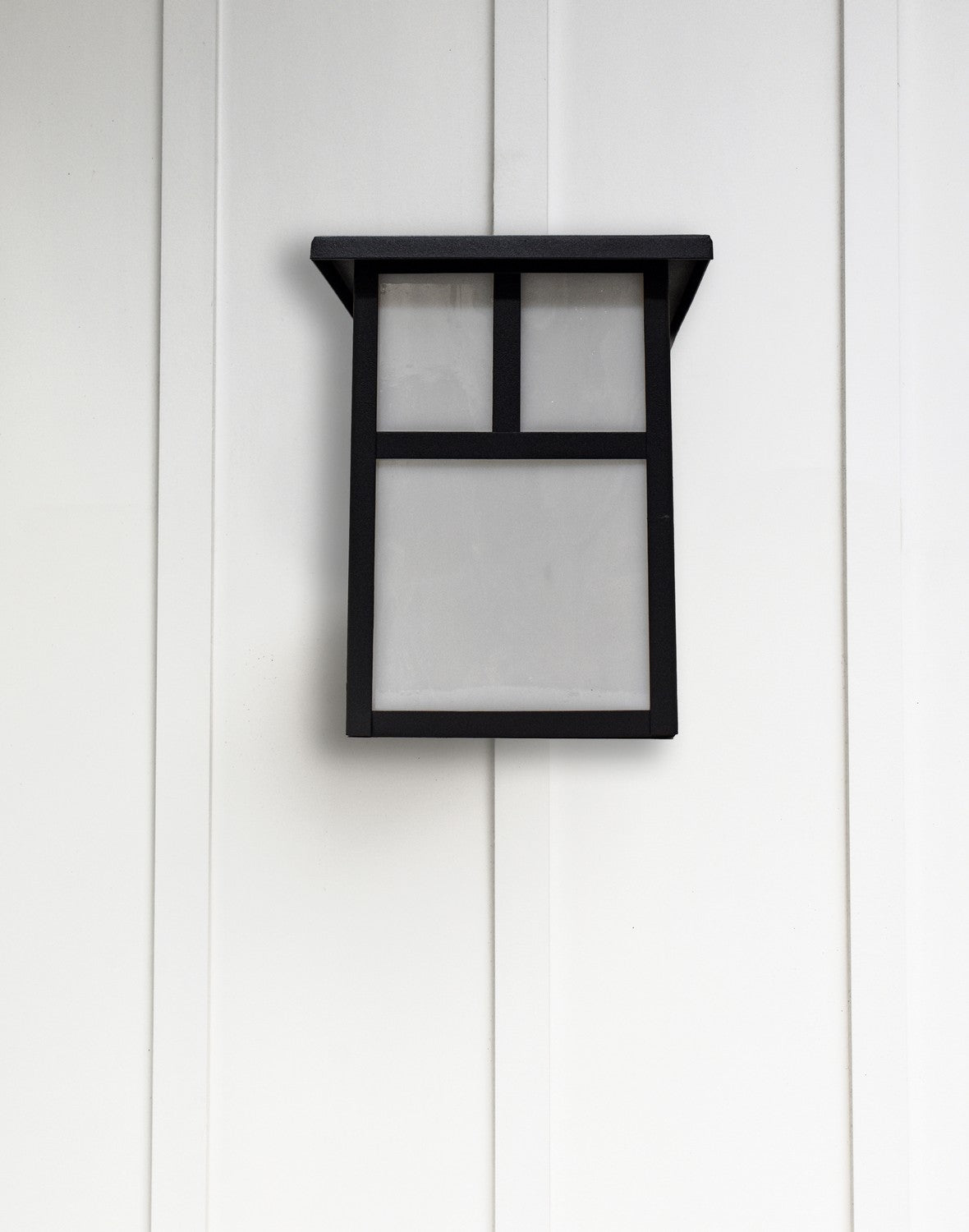 Maxim - 4050WTBK - One Light Outdoor Wall Lantern - Coldwater - Black