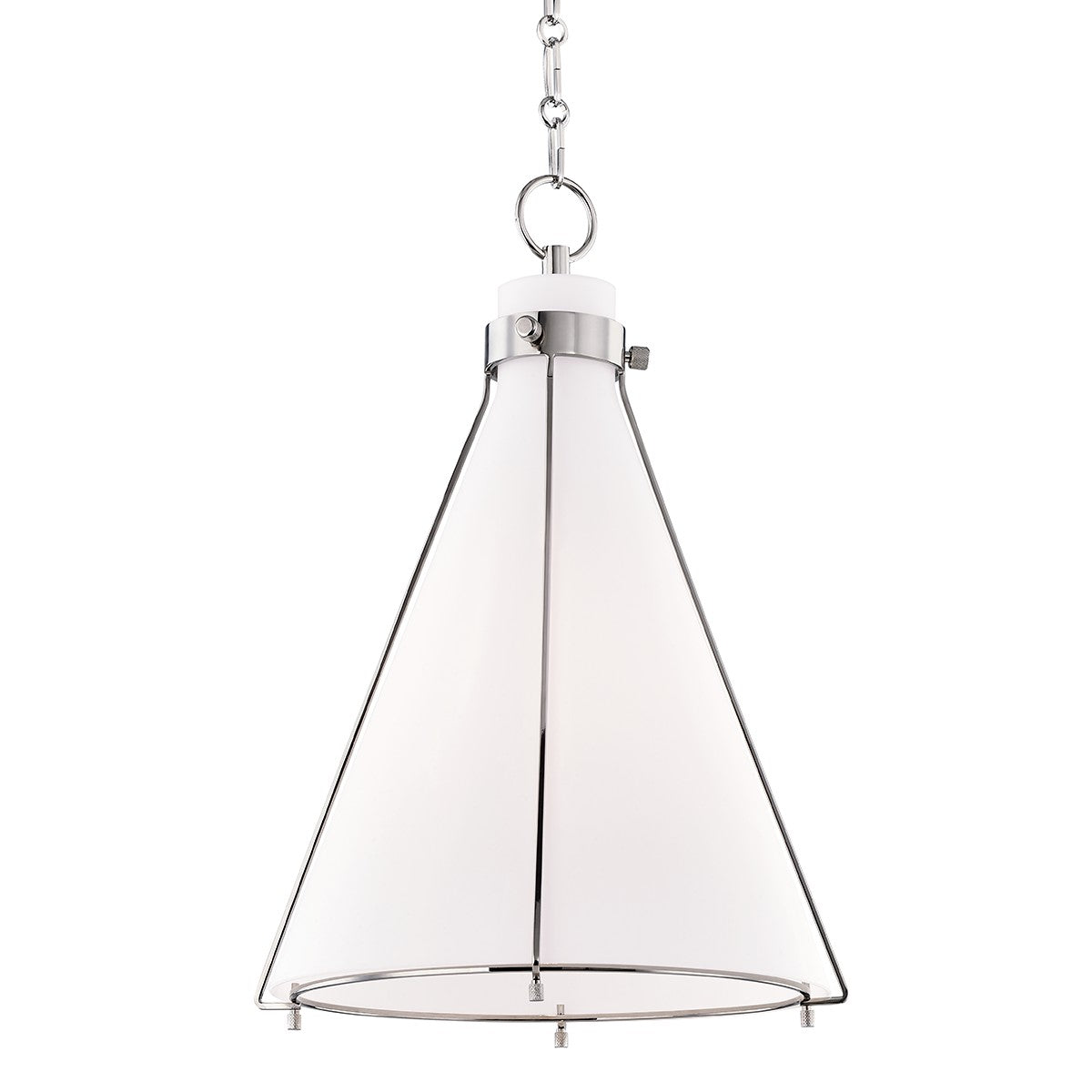 Hudson Valley - 7316-PN - One Light Pendant - Eldridge - Polished Nickel