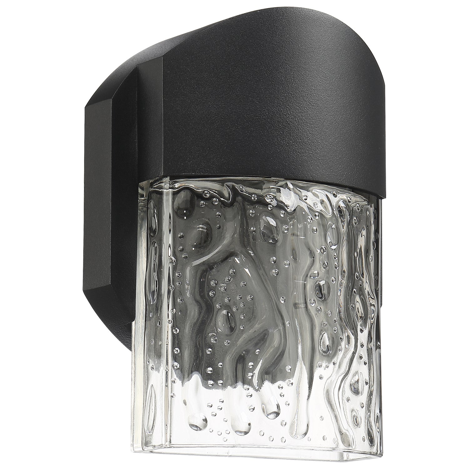 Access - 20043L-LEDDMG-BL/CLR - LED Wall Fixture - Mist - Black