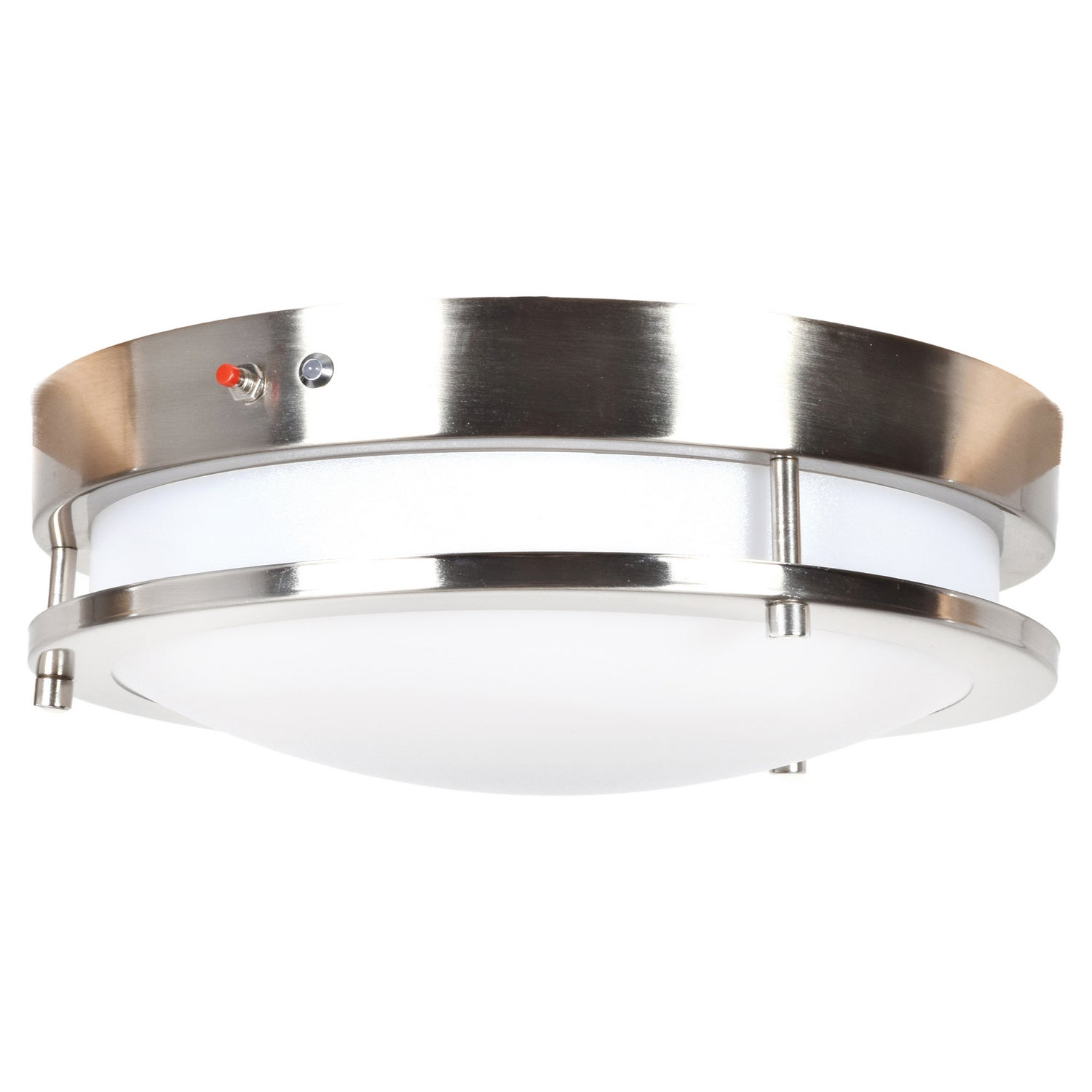 Access - 20464LEDEM-BS/ACR - LED Flush Mount - Solero - Brushed Steel