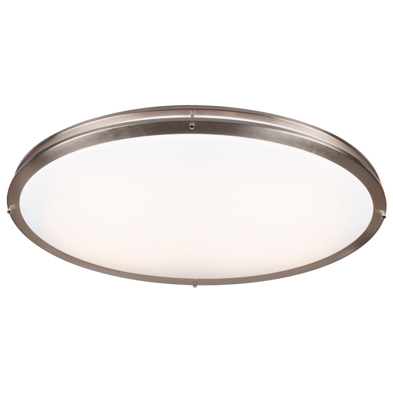 Access - 20468LEDD-BS/ACR - LED Flush Mount - Solero Oval - Brushed Steel