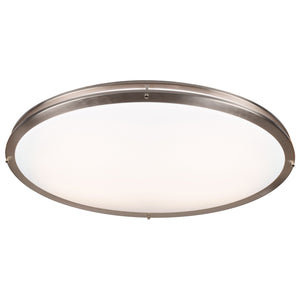 Access - 20468LEDD-BS/ACR - LED Flush Mount - Solero Oval - Brushed Steel