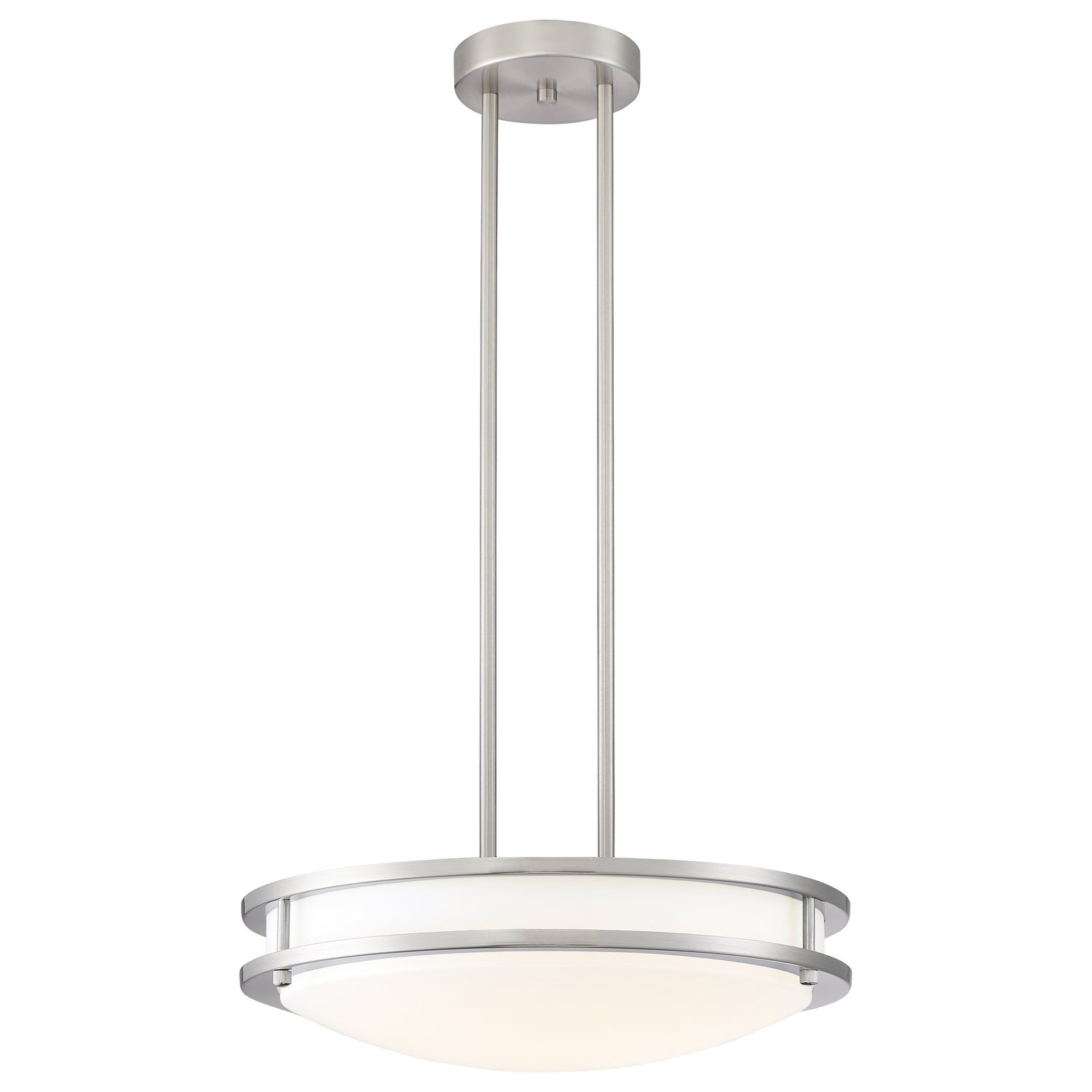 Access - 20469LEDD-BS/ACR - LED Semi Flush Mount - Solero - Brushed Steel