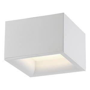 Access - 50009LEDD-WH/ACR - LED Flush Mount - Bloc - White