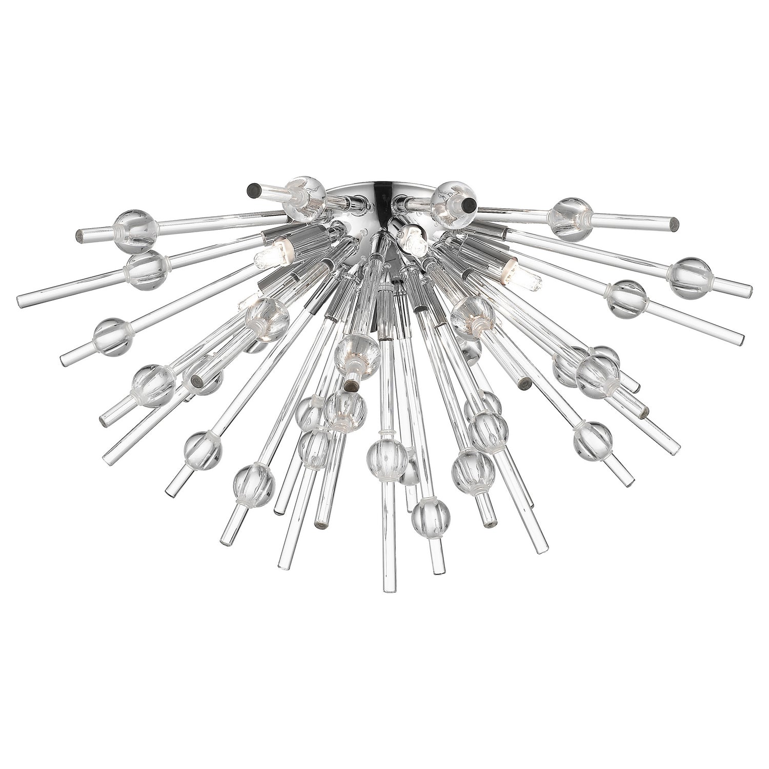 Access - 63120LEDDLP-CH/CLR - LED Flush Mount - Burst - Chrome