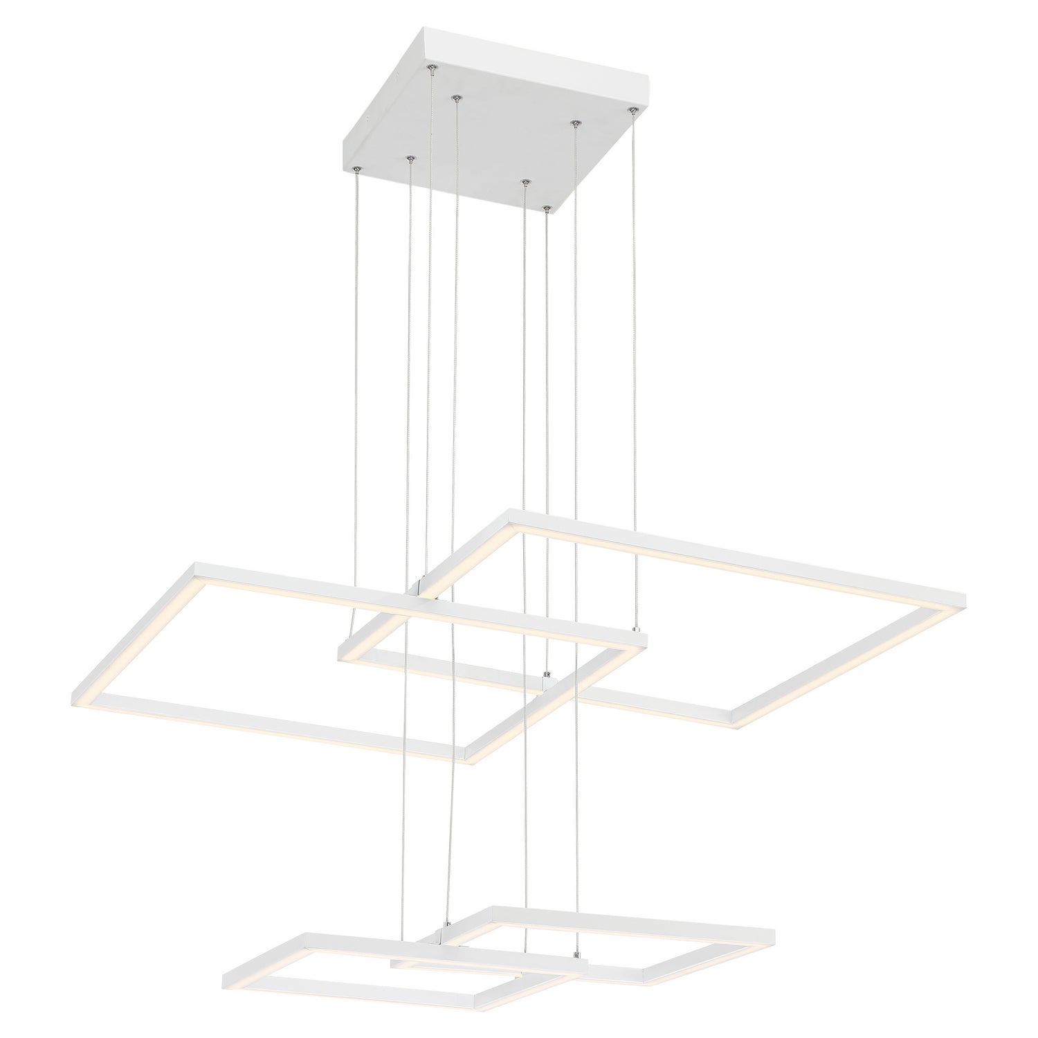 Access - 63968LEDD-WH/ACR - LED Pendant - Squared - White