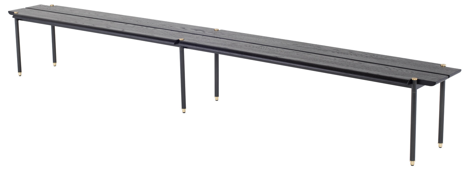 Nuevo - HGDA683 - Bench - Stacking Bench - Black