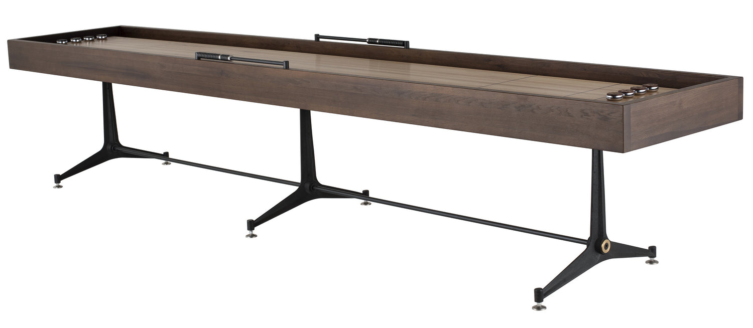 Nuevo - HGDA717 - Gaming Table - Shuffleboard - Smoked