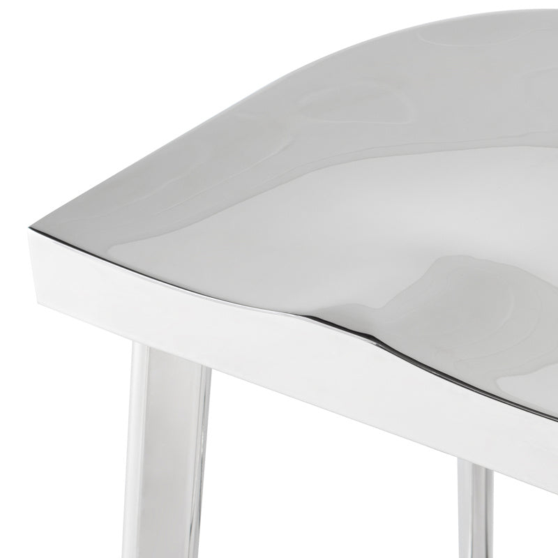 Nuevo - HGDE236 - Counter Stool - Icon - Silver