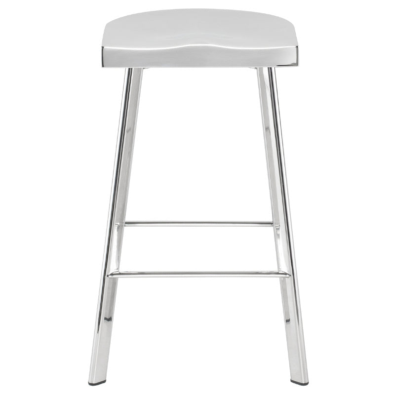 Nuevo - HGDE236 - Counter Stool - Icon - Silver