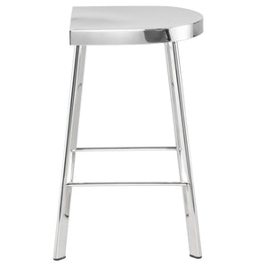 Nuevo - HGDE236 - Counter Stool - Icon - Silver