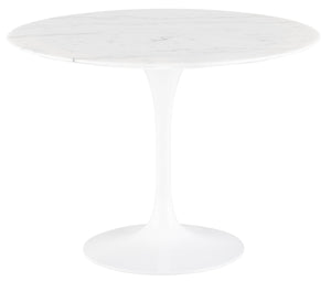 Nuevo - HGEM845 - Dining Table - Cal - White