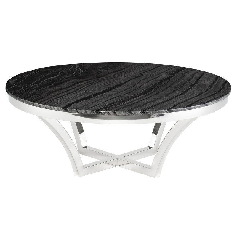 Nuevo - HGNA292 - Coffee Table - Aurora - Black Wood Vein