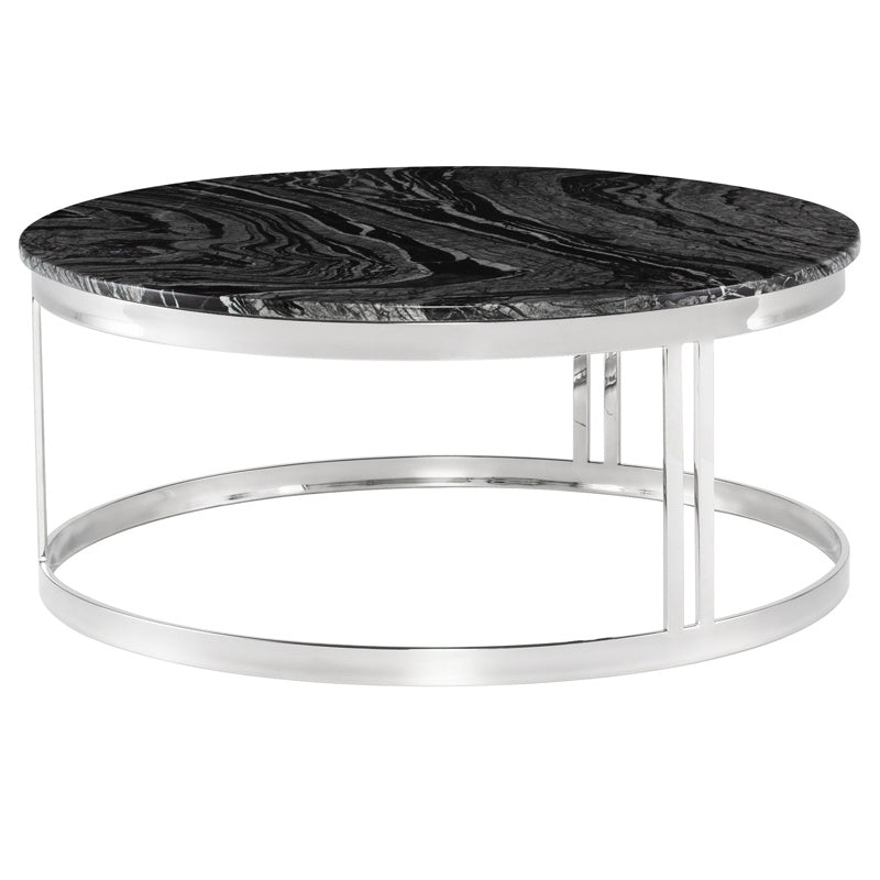 Nuevo - HGNA417 - Coffee Table - Nicola - Black Wood Vein