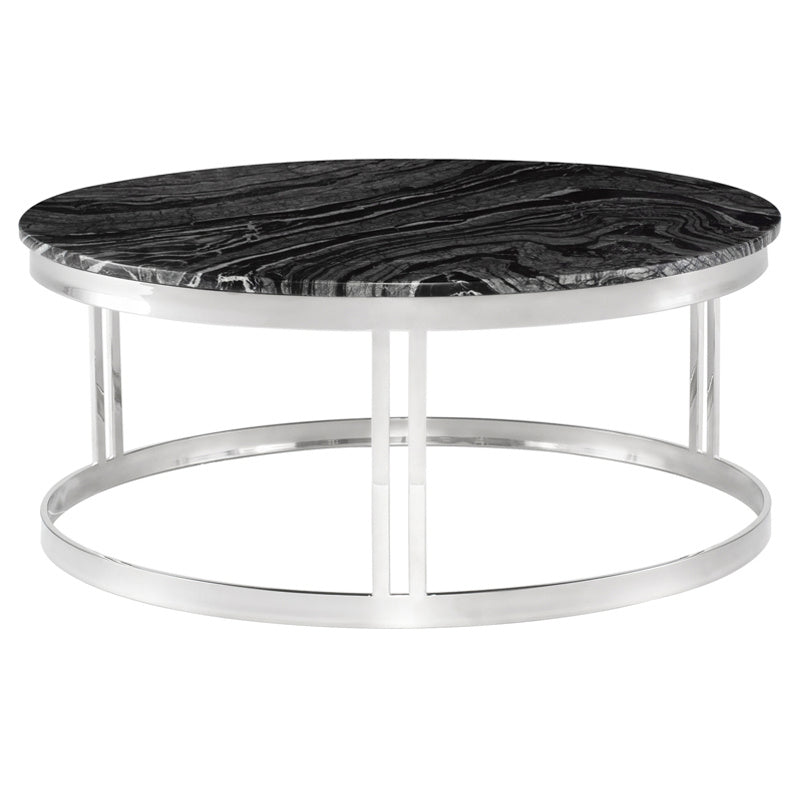 Nuevo - HGNA417 - Coffee Table - Nicola - Black Wood Vein