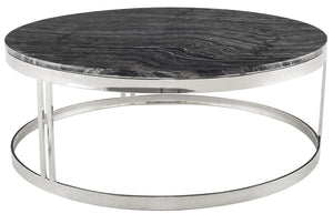 Nuevo - HGNA417 - Coffee Table - Nicola - Black Wood Vein