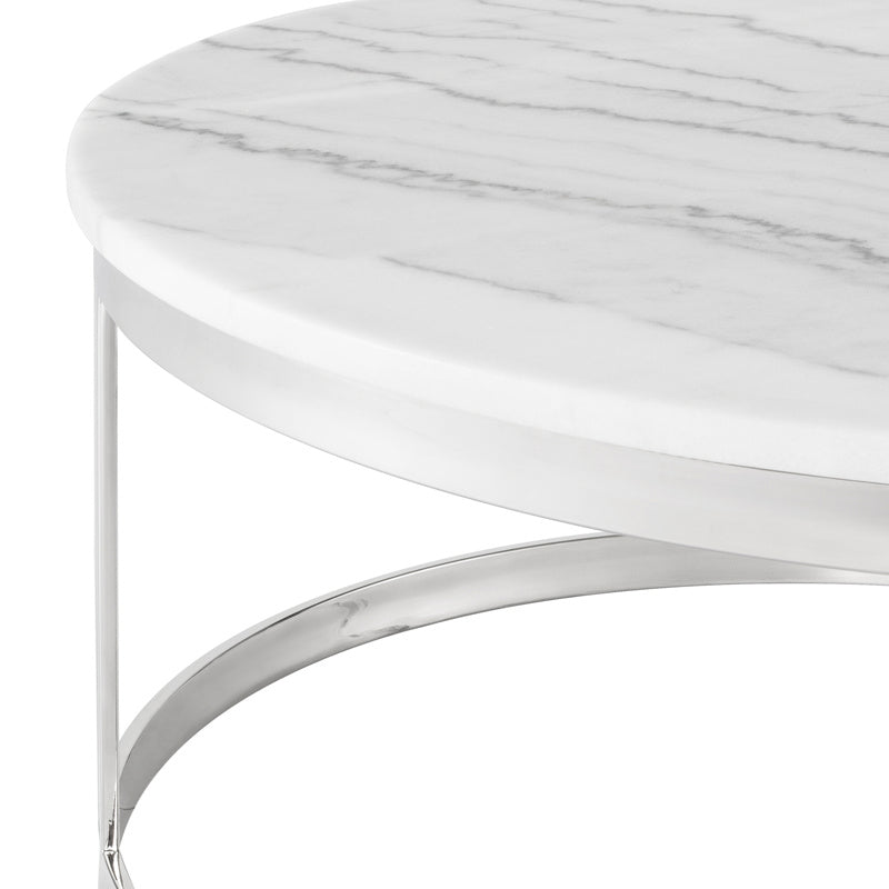 Nuevo - HGNA418 - Coffee Table - Nicola - White