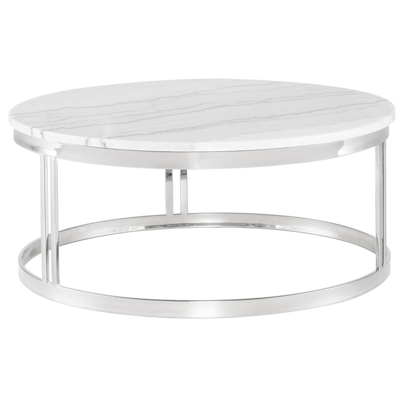 Nuevo - HGNA418 - Coffee Table - Nicola - White