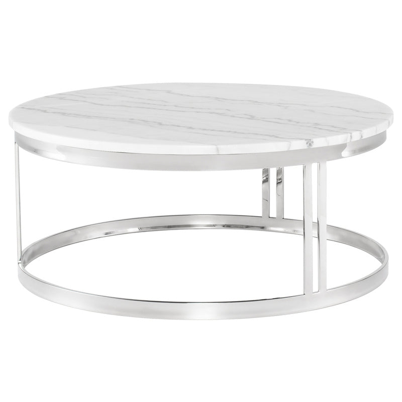 Nuevo - HGNA418 - Coffee Table - Nicola - White