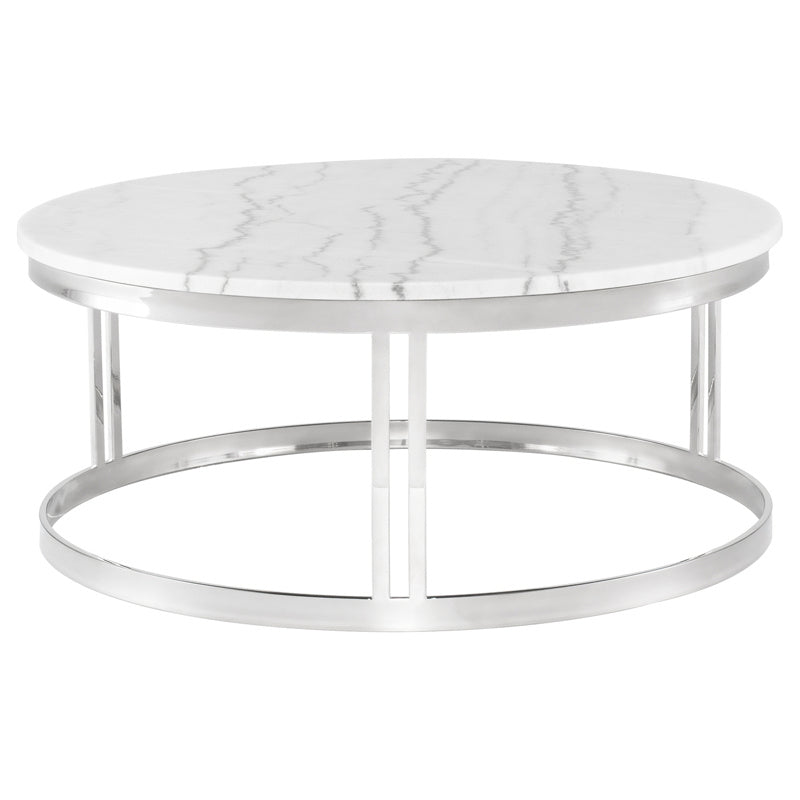 Nuevo - HGNA418 - Coffee Table - Nicola - White