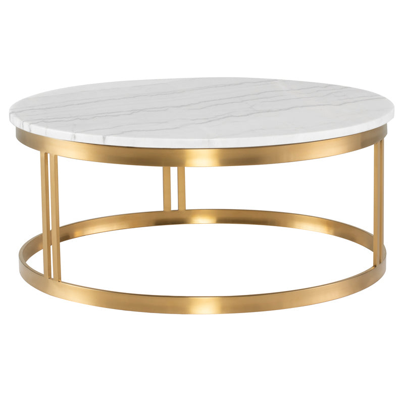 Nuevo - HGNA420 - Coffee Table - Nicola - White