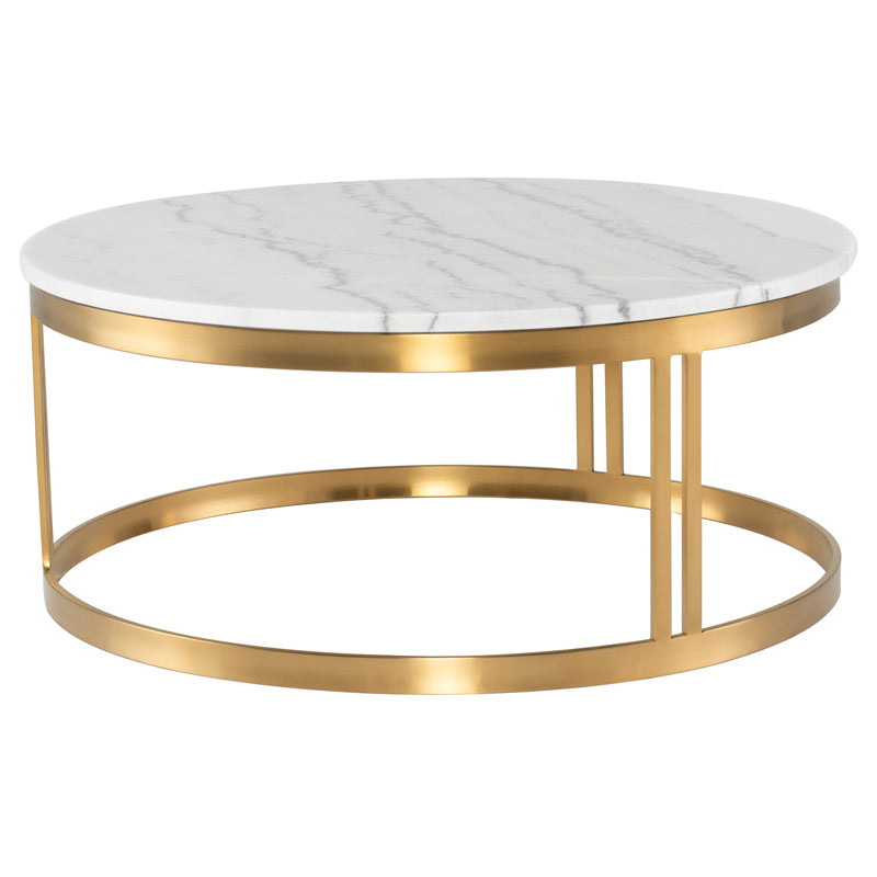 Nuevo - HGNA420 - Coffee Table - Nicola - White