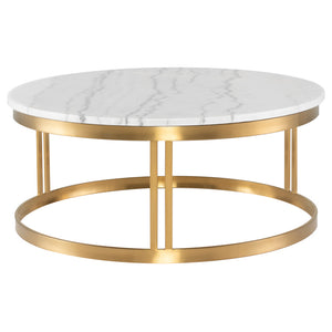 Nuevo - HGNA420 - Coffee Table - Nicola - White