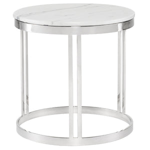 Nuevo - HGNA422 - Side Table - Nicola - White