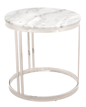 Nuevo - HGNA422 - Side Table - Nicola - White