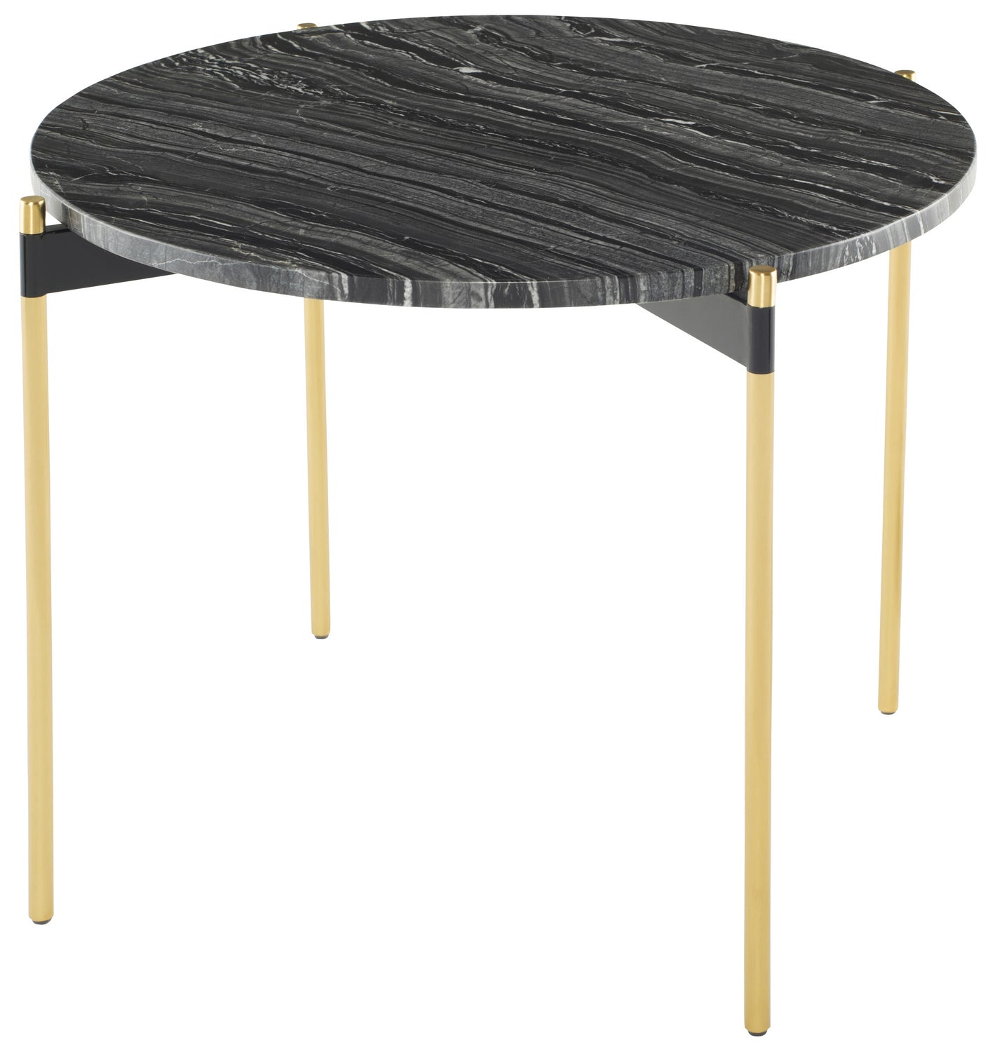 Nuevo - HGNA487 - Side Table - Pixie - Black Wood Vein