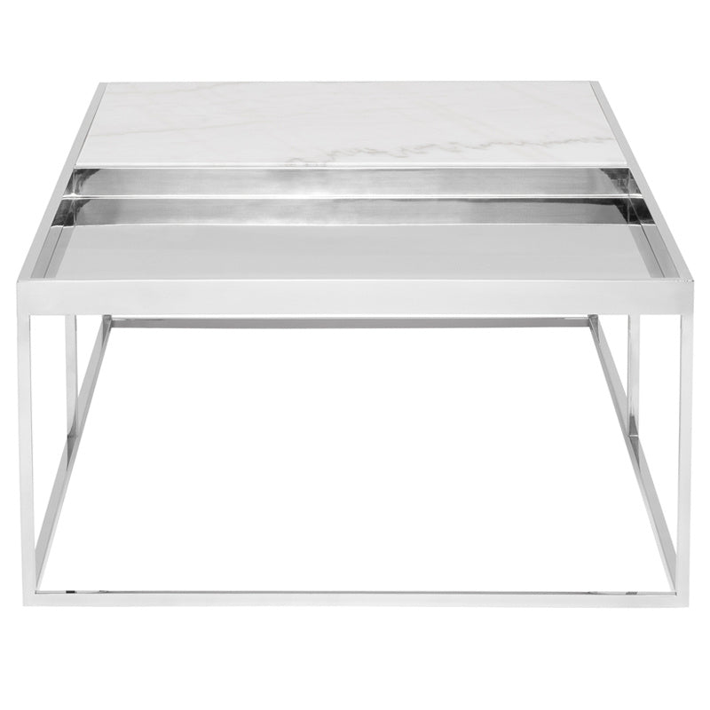 Nuevo - HGNA528 - Coffee Table - Corbett - White