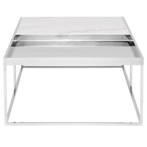 Nuevo - HGNA528 - Coffee Table - Corbett - White