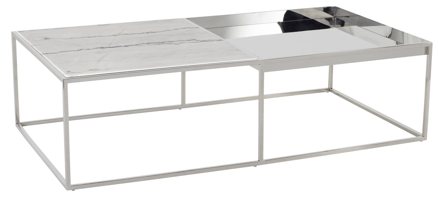 Nuevo - HGNA528 - Coffee Table - Corbett - White