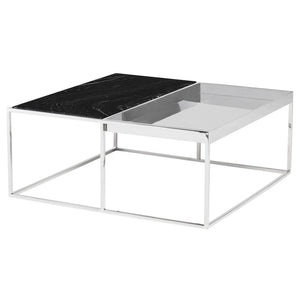 Nuevo - HGNA533 - Coffee Table - Corbett - Black Wood Vein