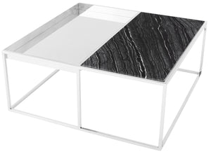 Nuevo - HGNA533 - Coffee Table - Corbett - Black Wood Vein