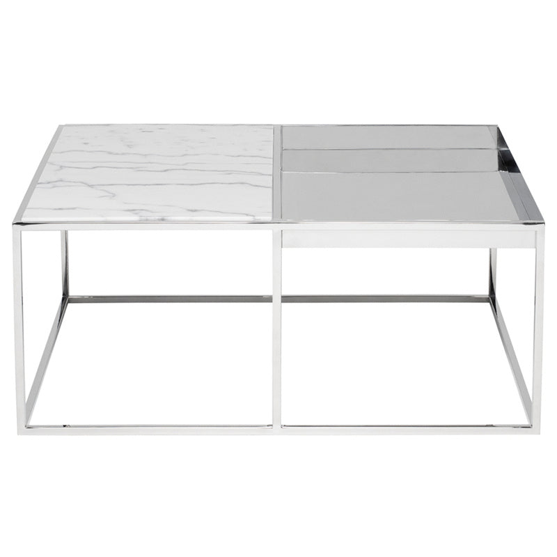 Nuevo - HGNA534 - Coffee Table - Corbett - White