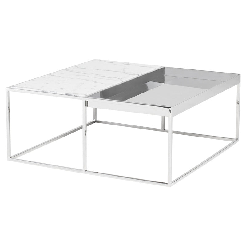 Nuevo - HGNA534 - Coffee Table - Corbett - White