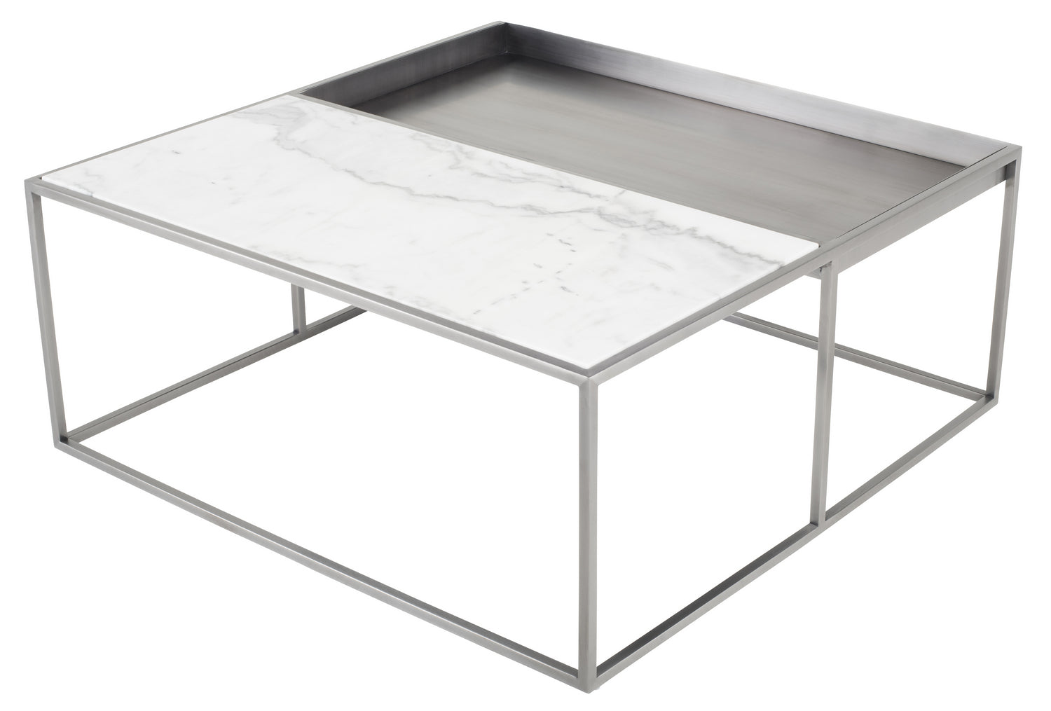 Nuevo - HGNA537 - Coffee Table - Corbett - White