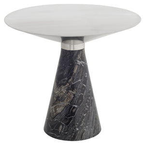 Nuevo - HGNA540 - Side Table - Iris - Silver