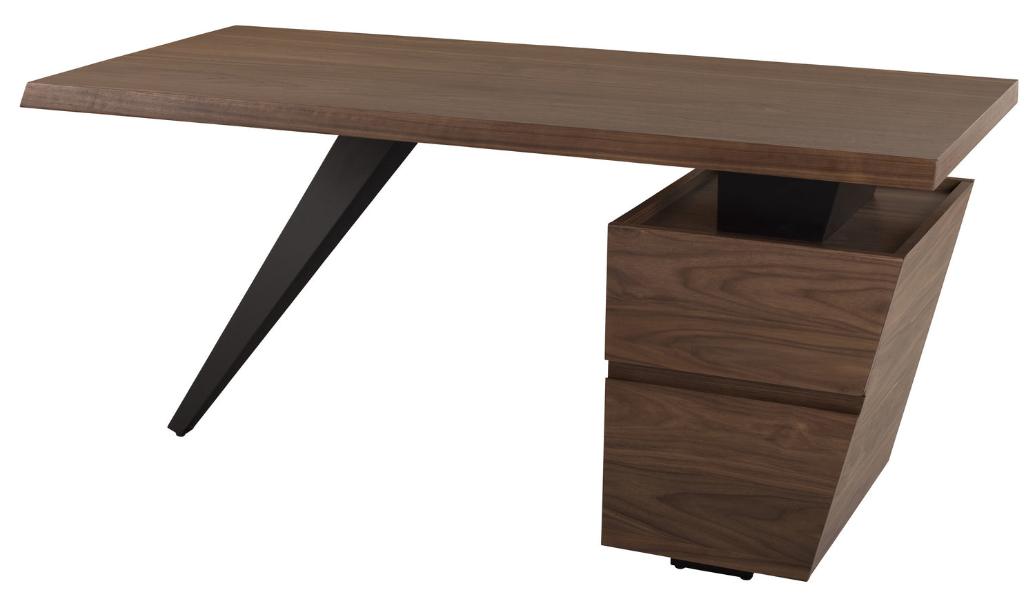 Nuevo - HGNE109 - Desk - Styx - Walnut