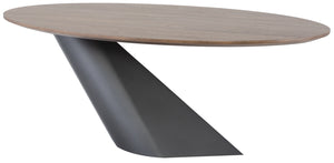 Nuevo - HGNE118 - Dining Table - Oblo - Walnut