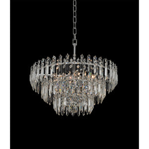 Allegri - 034740-010-FR001 - Six Light Convertible Pendant - Flush Mount - Pandoro - Chrome