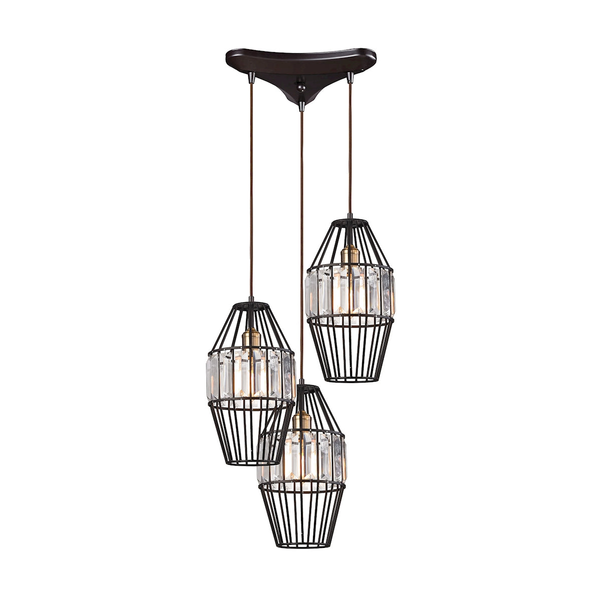 ELK Home - 14248/3 - Three Light Pendant - Yardley - Oil Rubbed Bronze