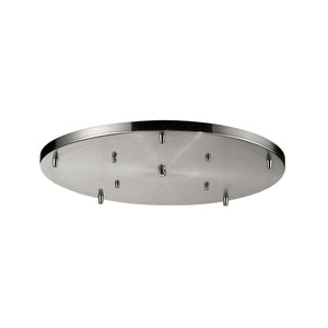 ELK Home - 5R-SN - Five Light Pan - Pendant Options - Satin Nickel