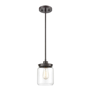 ELK Home - 85216/1 - One Light Mini Pendant - Mason - Oil Rubbed Bronze